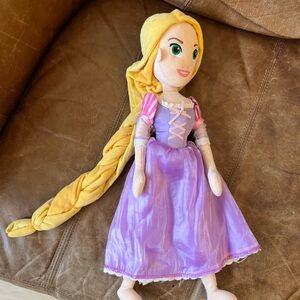 Disney Rapunzel Stuffed Doll - Purple Dress